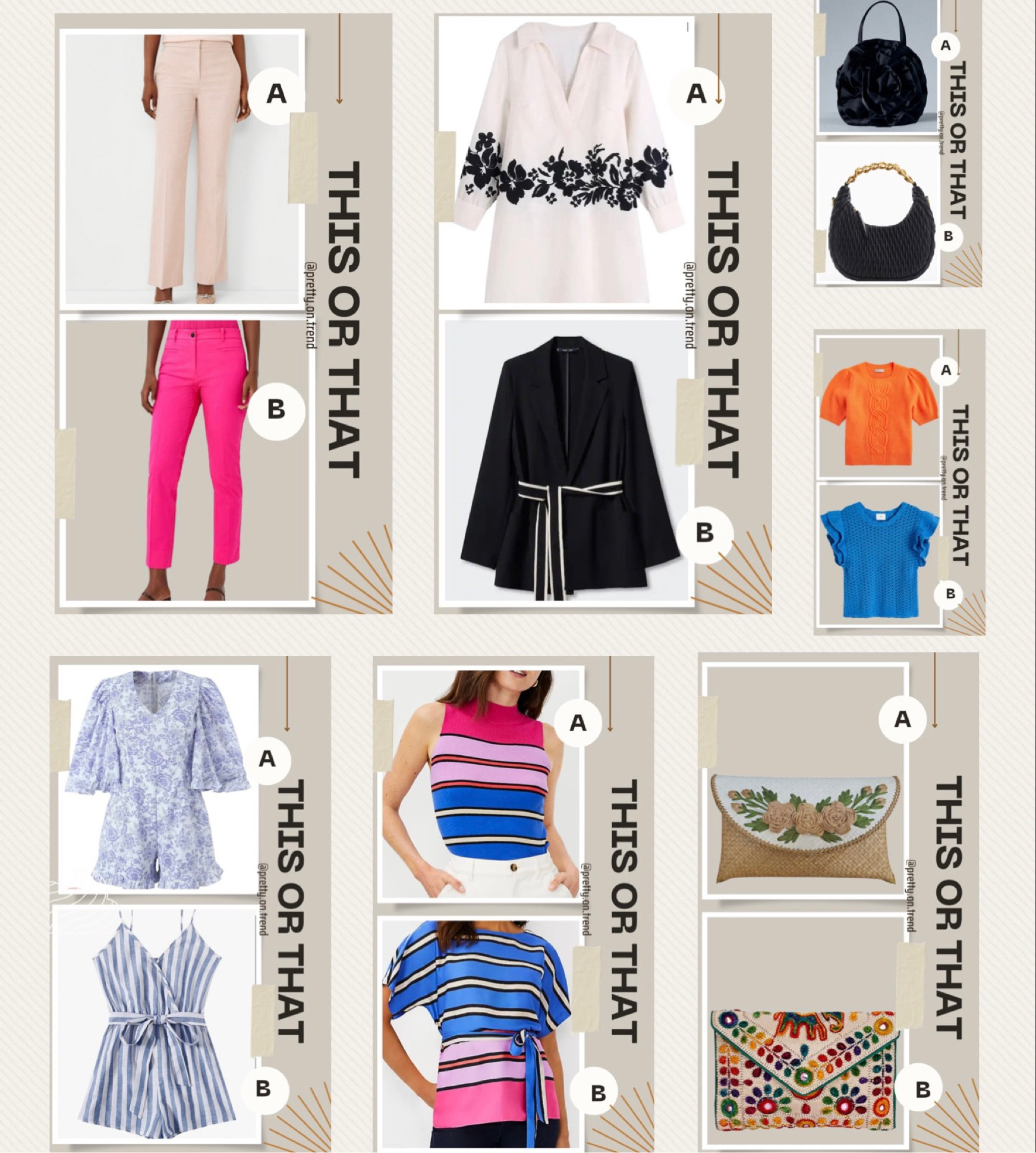 This or That options 

#LTKstyletip #LTKSeasonal #LTKunder100