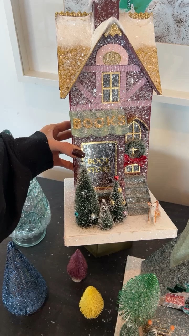 Christmas house village and holiday decor 

#LTKhome #LTKHoliday #LTKunder100