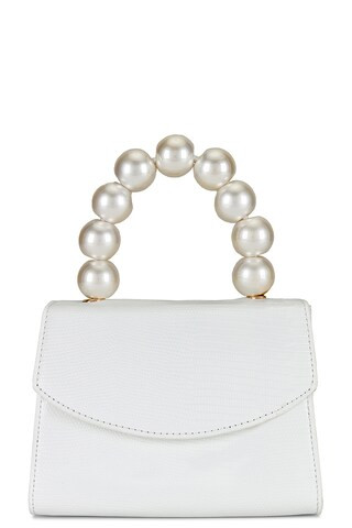 olga berg Peta Pearl Handle Bag in White from Revolve.com | Revolve Clothing (Global)