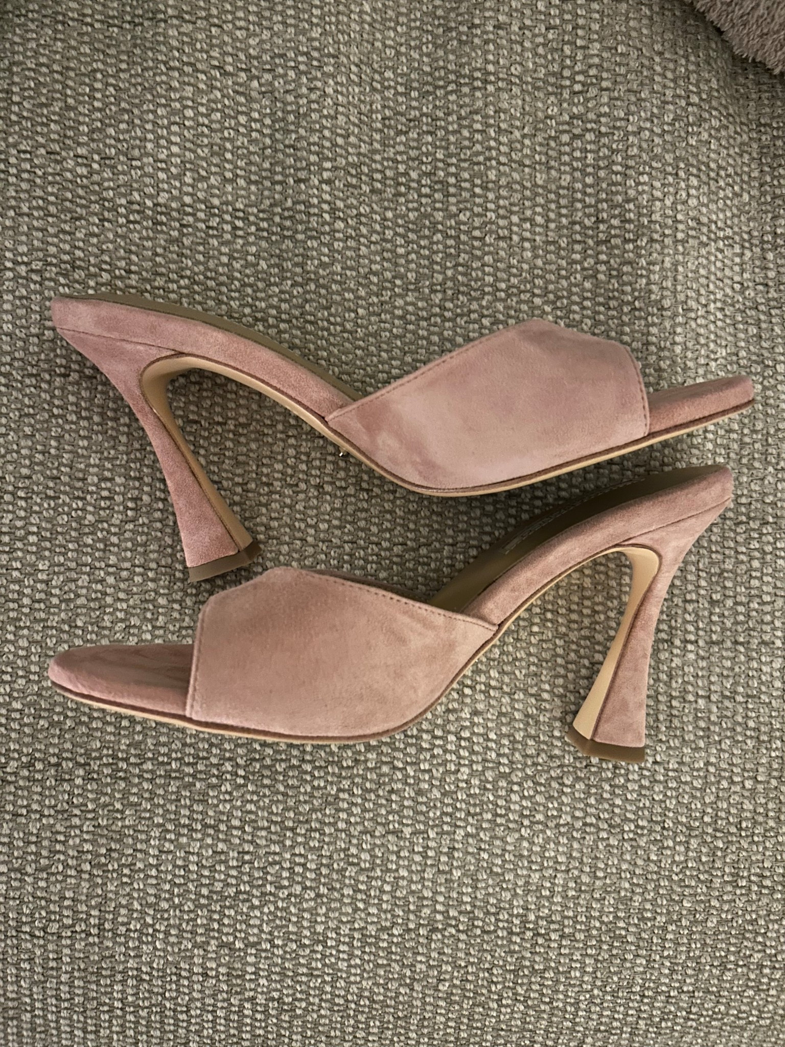 The most perfect pink suede mule! Pink heels are a must for spring! 
Spring shoe must have 

#LTKspringtrends #LTKSeasonal #LTKWorkwear