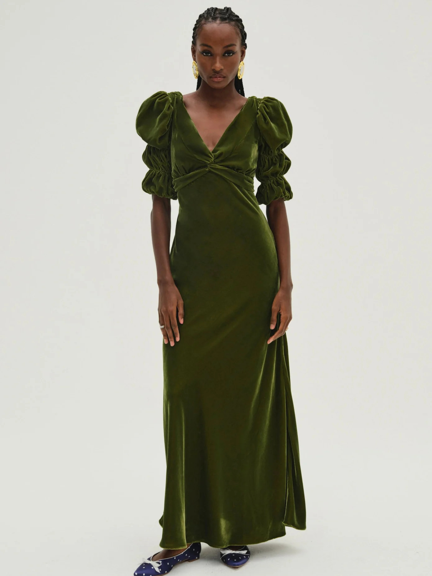 Martini Velvet Maxi Dress | For Love & Lemons