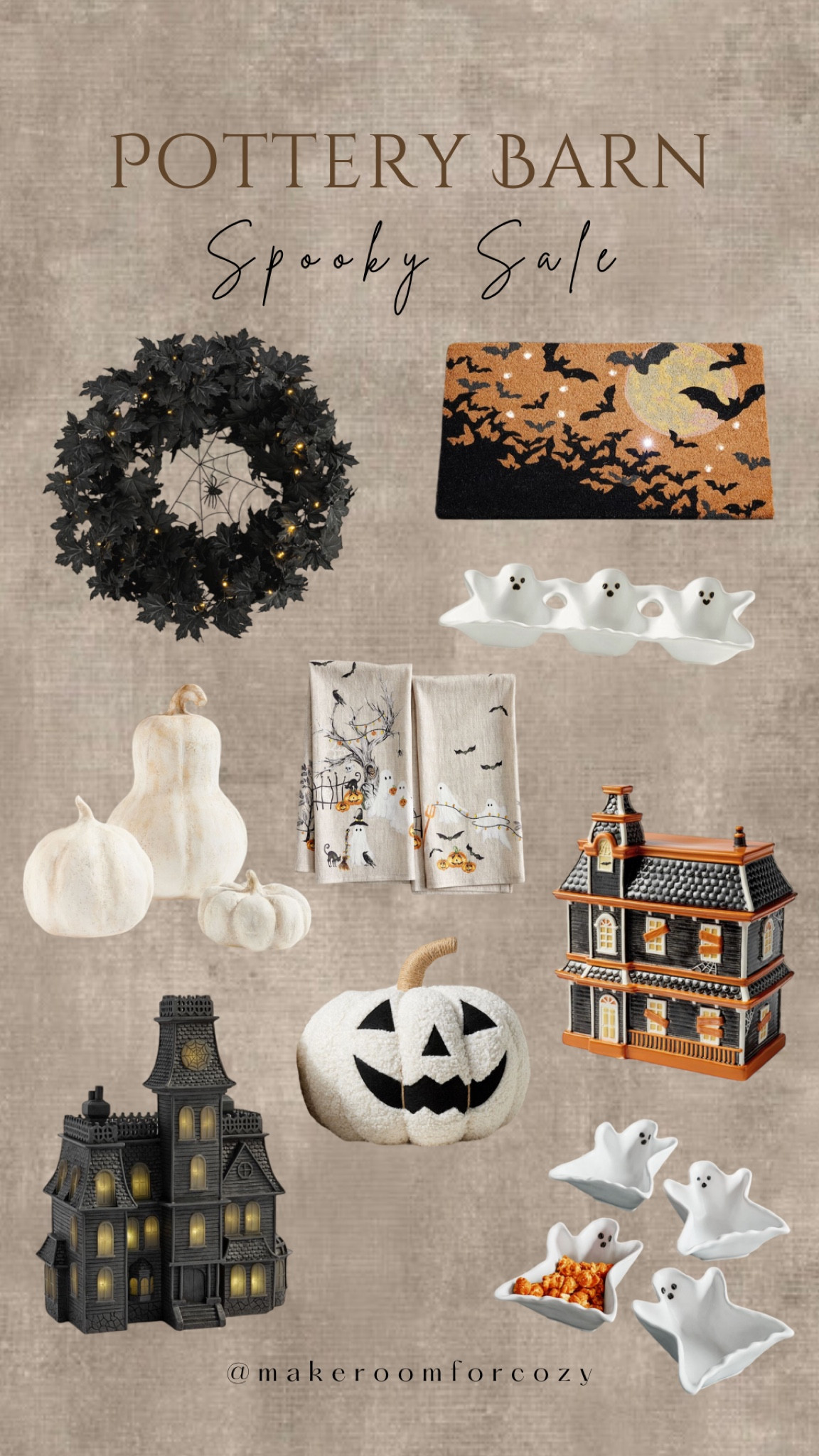 Pottery Barn Spooky Home Sale! 👻

fall Halloween wreath rug bowls pumpkins house

#LTKSeasonal #LTKHome #LTKFallSale