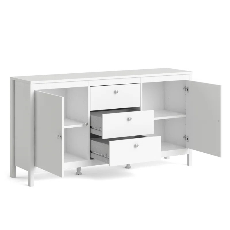 Mcintyre 59.53'' Wide 3 Drawer Sideboard | Wayfair North America