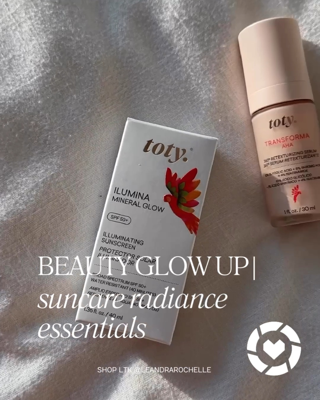 Protect and correct with Toty’s ILUMINA MINERAL GLOW SPF 50+ and TRANSFORMA AHA SERUM! Perfect for combating sun damage and aging, these two must-haves will leave your skin glowing and healthy. Shop my favorites and get your glow up today! ✨🧡

*I am 38 years old and have noticed a significant difference within only 2 weeks of consistent use.*

#LTKGiftGuide #LTKBeauty #LTKSeasonal