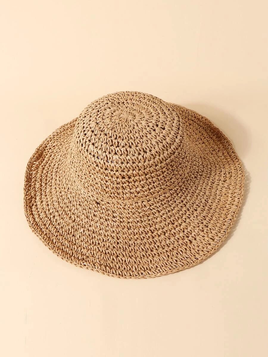 Solid Straw Hat | SHEIN