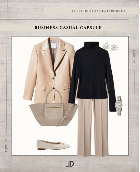 🤍When it comes to creating a professional wardrobe, many people think they need to invest in a plethora of suits and dress pants in order to look put-together and polished at work. However, this couldn't be further from the truth. 

In fact, a business casual capsule wardrobe can be just as effective – if not more so – when it comes to achieving a polished and professional look in the office. 

First and foremost, a business casual capsule wardrobe is much more versatile than a traditional professional wardrobe. Rather than being limited to wearing a suit every day, a business casual wardrobe allows you to mix and match different pieces to create a variety of different looks. This means you can wear different outfits throughout the week without feeling like you're repeating the same outfit over and over again. 

Another great benefit of a business casual capsule wardrobe is that it is often less expensive than a traditional professional wardrobe. Suits and dress pants can be quite costly, and investing in multiple pieces can put a serious dent in your bank account. 

A business casual capsule wardrobe, on the other hand, often consists of more affordable pieces like dress pants, skirts, blouses, and cardigans, which can be found at a variety of price points. 

Additionally, a business casual capsule wardrobe is often more comfortable to wear than a traditional professional wardrobe. Suits can be quite restrictive and uncomfortable, especially in warm weather. A business casual wardrobe, on the other hand, often consists of more breathable and lightweight pieces, which can make it much more comfortable to wear throughout the workday. 

Finally, a business casual capsule wardrobe can be much more sustainable than a traditional professional wardrobe. Suits and dress pants are often made from synthetic materials and are not designed to last for a long time. 

A business casual capsule wardrobe, on the other hand, often consists of natural fibers and classic styles that can be worn for many years to come. 

#LTKstyletip #LTKunder100 #LTKworkwear