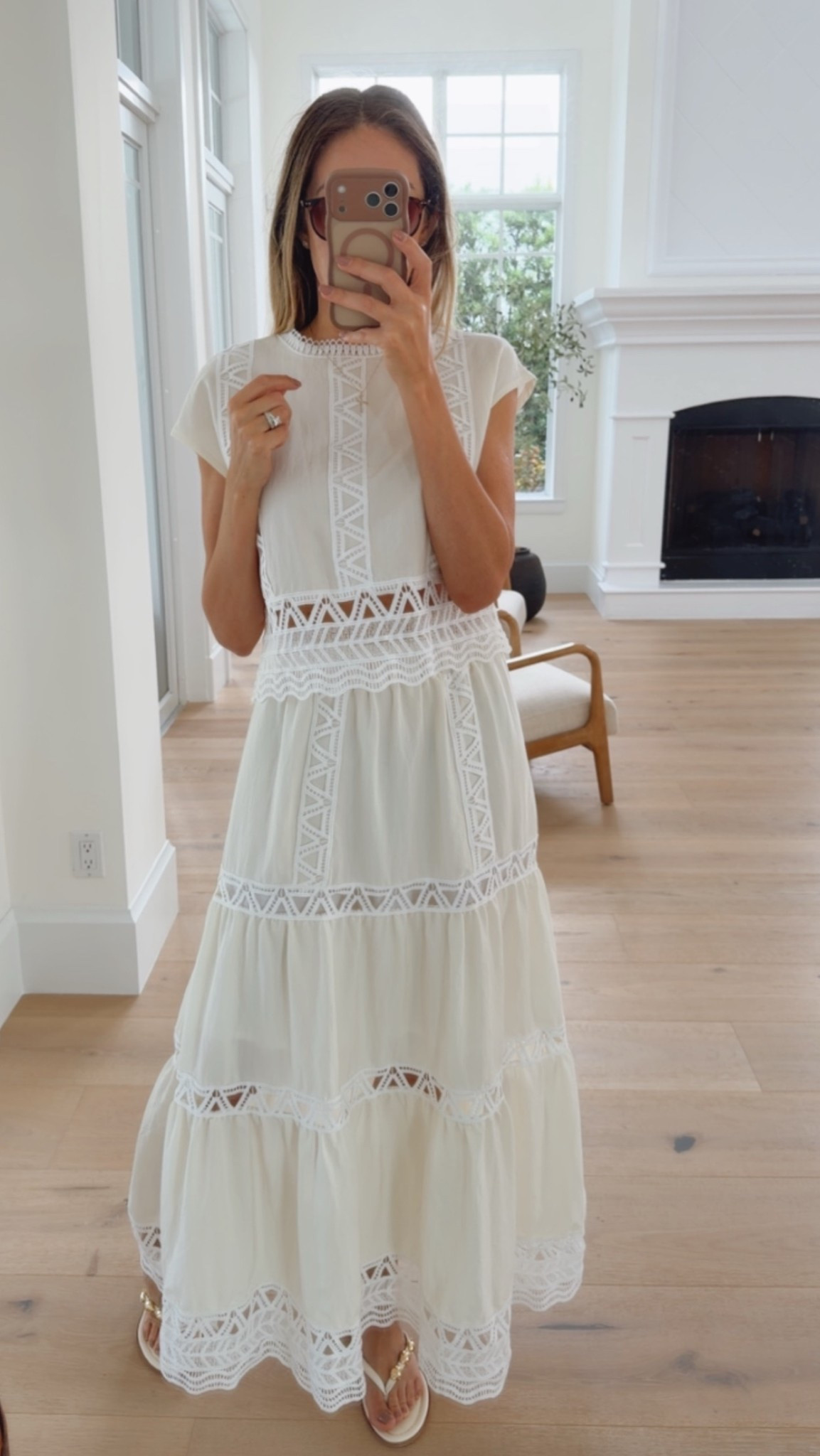 Beautiful skirt set from Amazon! The quality is amazing, flattering, feminine, and not see through. Fits true to size and I’m wearing size small
I’m 5”9 for your reference

#LTKgrwm #LTKU #LTKootd