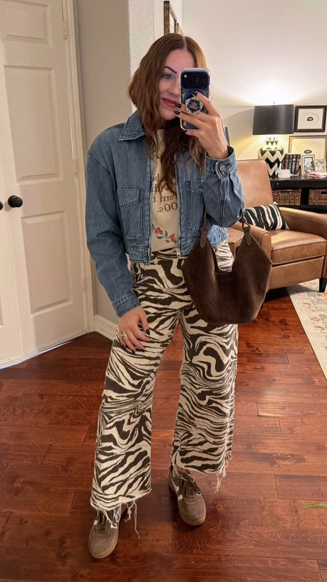 Casual date night outfit styling a graphic tee valentines galentines idea zebra pants gola sneakers cropped denim jacket


*Exact shirt is from Sweetees

*Exact pants from 11 Jules or The Saucy Blonde Boutique - “Zebra Pant”

#LTKOver40 #LTKValentine #LTKootd