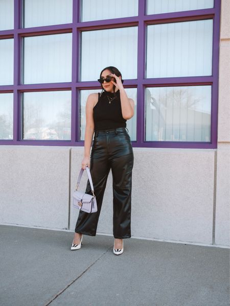 Bringing back this outfit because I’m obsessed 😍🖤 My coach bag is sold out  BUT! I 🔗 so many new cute purple bags from coach in my LTK ✨

#LTKitbag #LTKsalealert #LTKstyletip