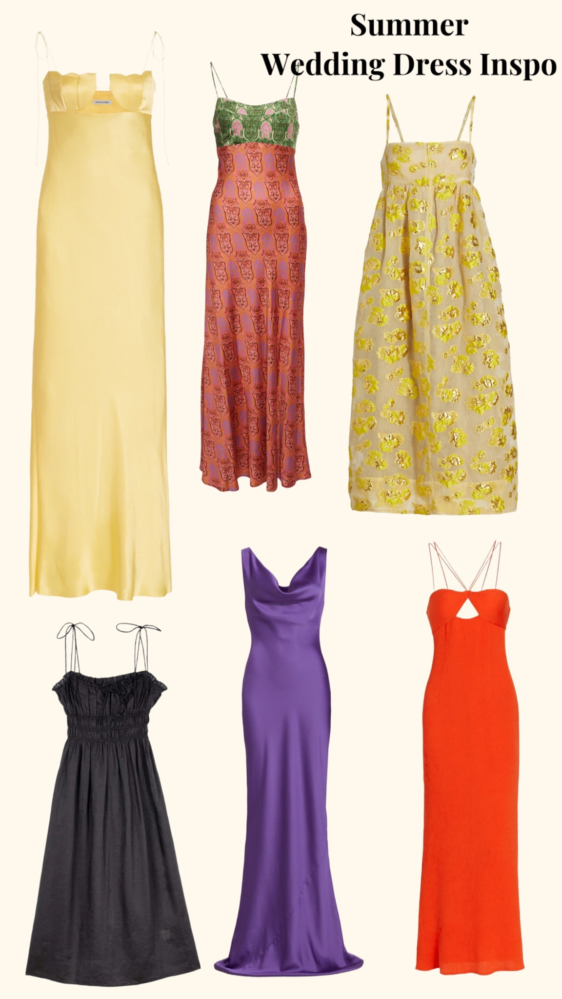 Summer wedding guest dress inspo 

#LTKwedding #LTKSeasonal #LTKtravel