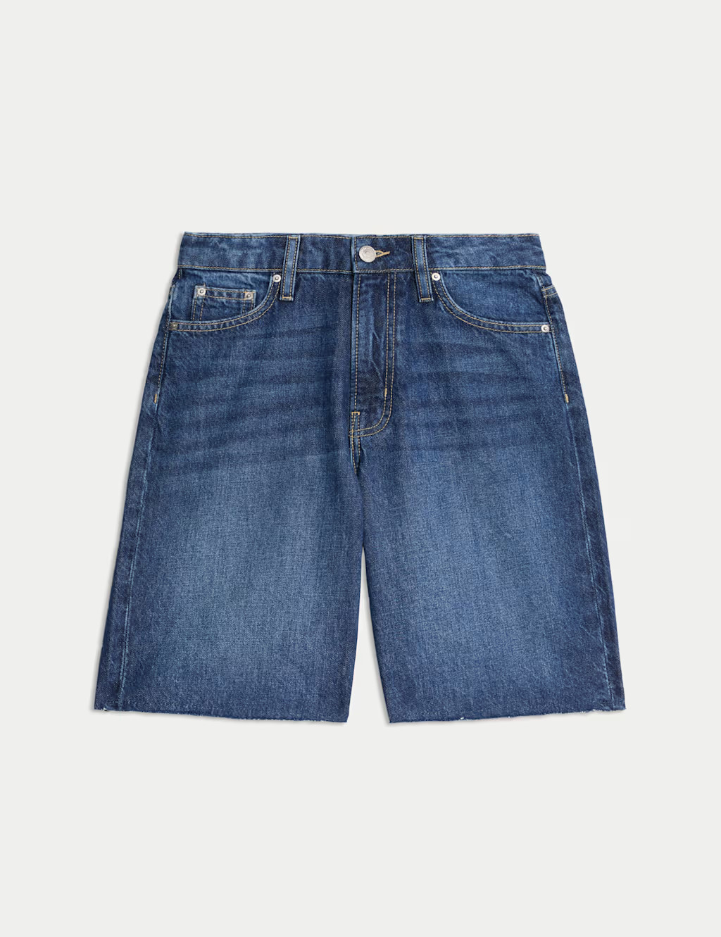 Pure Cotton Denim Bermuda Shorts | Marks & Spencer (UK)