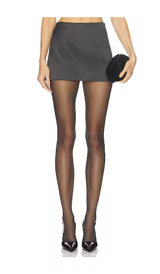 Solena Mini Skirt in Black | Revolve Clothing (Global)