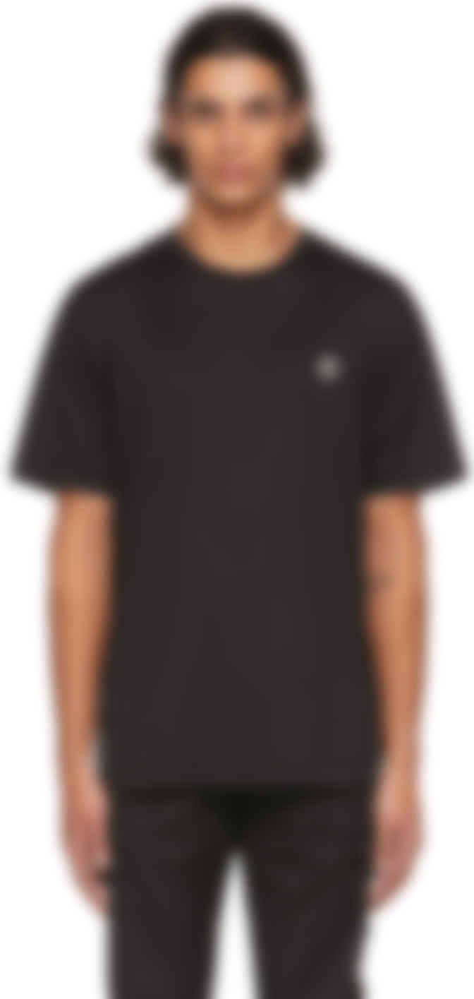 Black Logo Patch T-Shirt | SSENSE