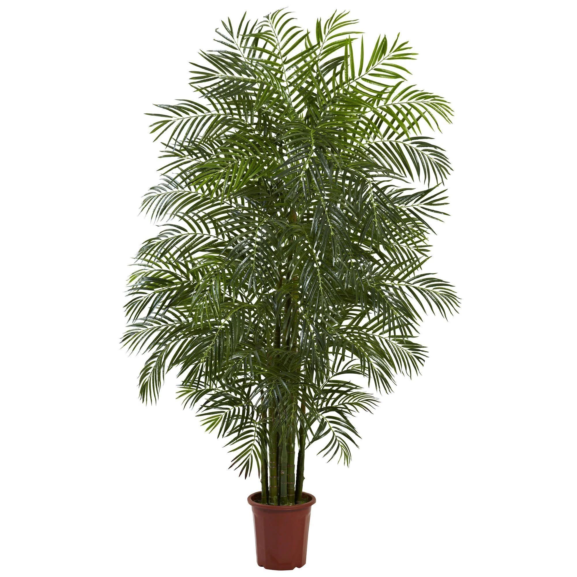 7.5' Areca Palm W/1966 Lvs UV Resistant (Indoor/Outdoor) | Nearly Natural | Nearly Natural