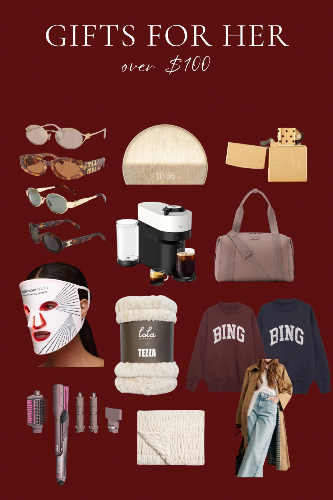 2024 HOLIDAY GIFT GUIDE! Gifts for her over $100 - part 2

Unique gift ideas, gifts for her, Christmas 2024, cool girl gift ideas 

#LTKGiftGuide #LTKHoliday #LTKStyleTip