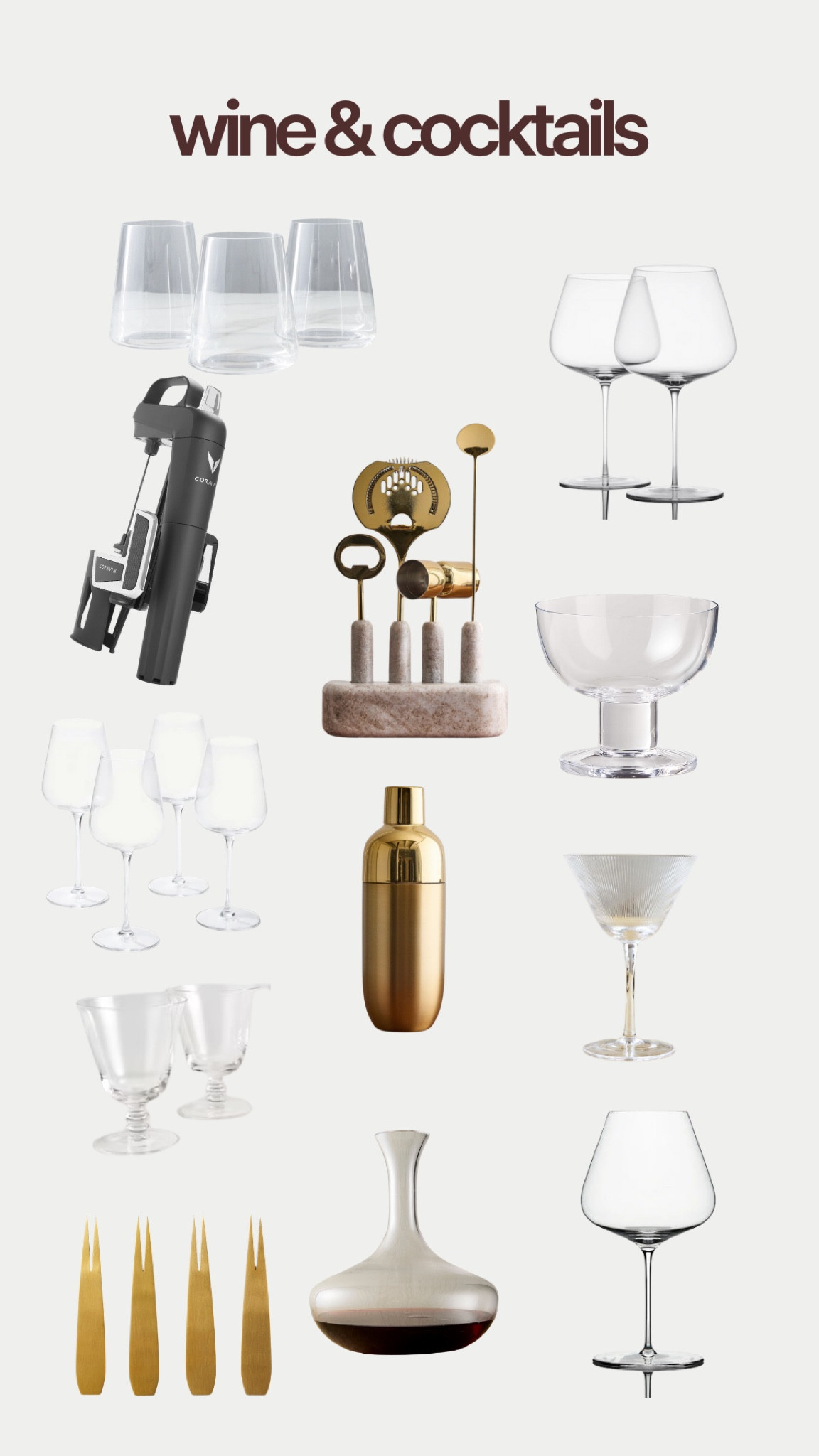 My picks for cyber Monday wine & cocktails! 

#LTKHoliday #LTKCyberWeek #LTKGiftGuide