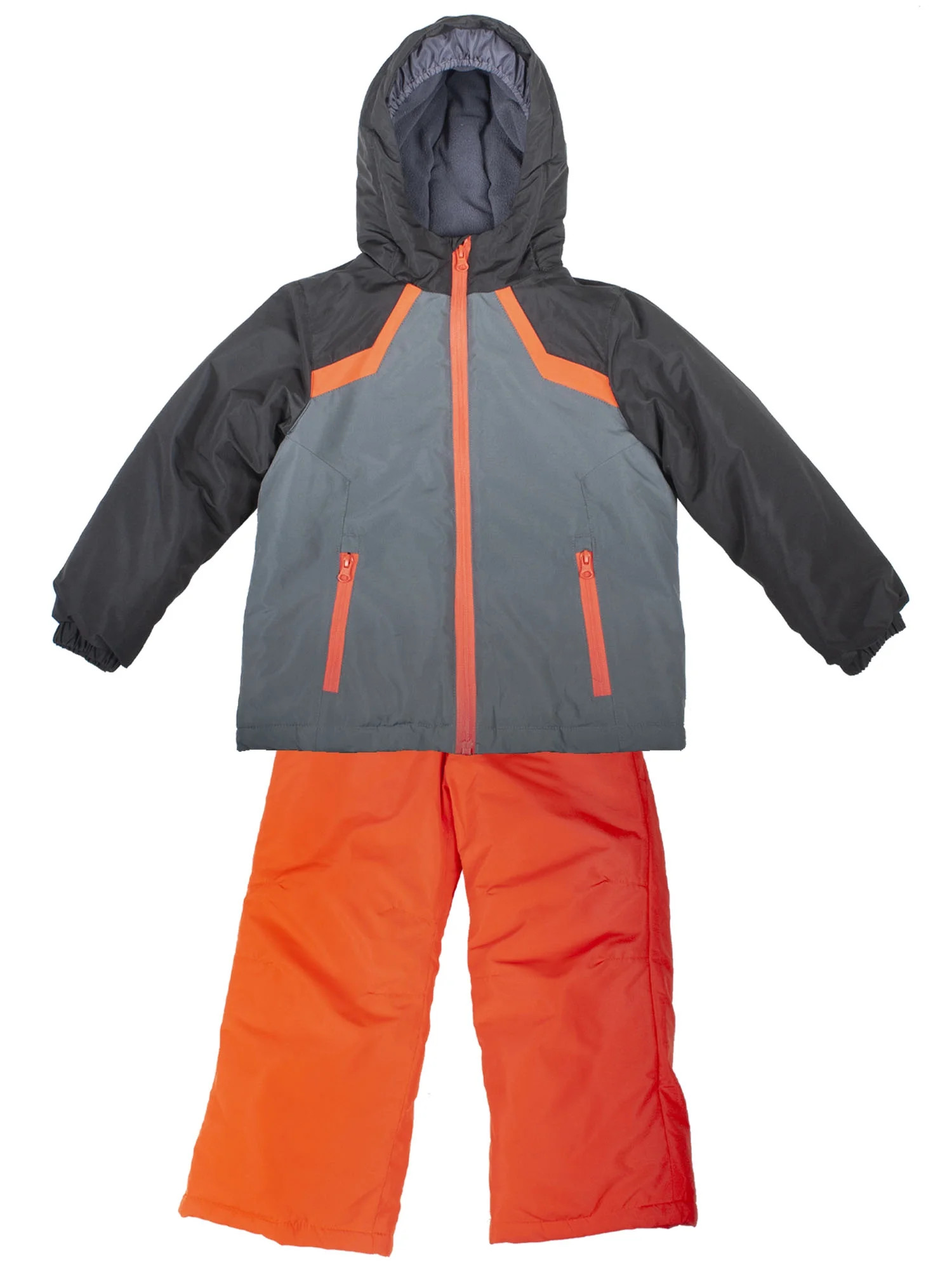 Iceburg Boys Racer Jacket & Snow Bib 2 Piece Set, Sizes 4-18 - Walmart.com | Walmart (US)