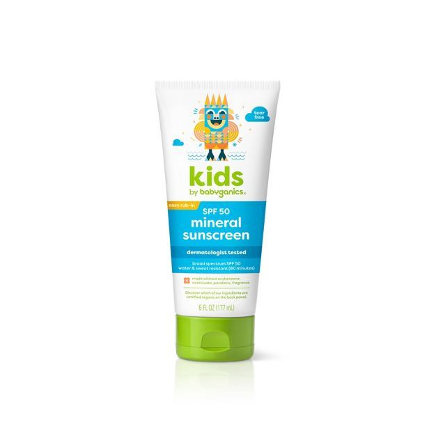 Babyganics BKids Sunscreen - SPF 50 - 6 fl oz | Target