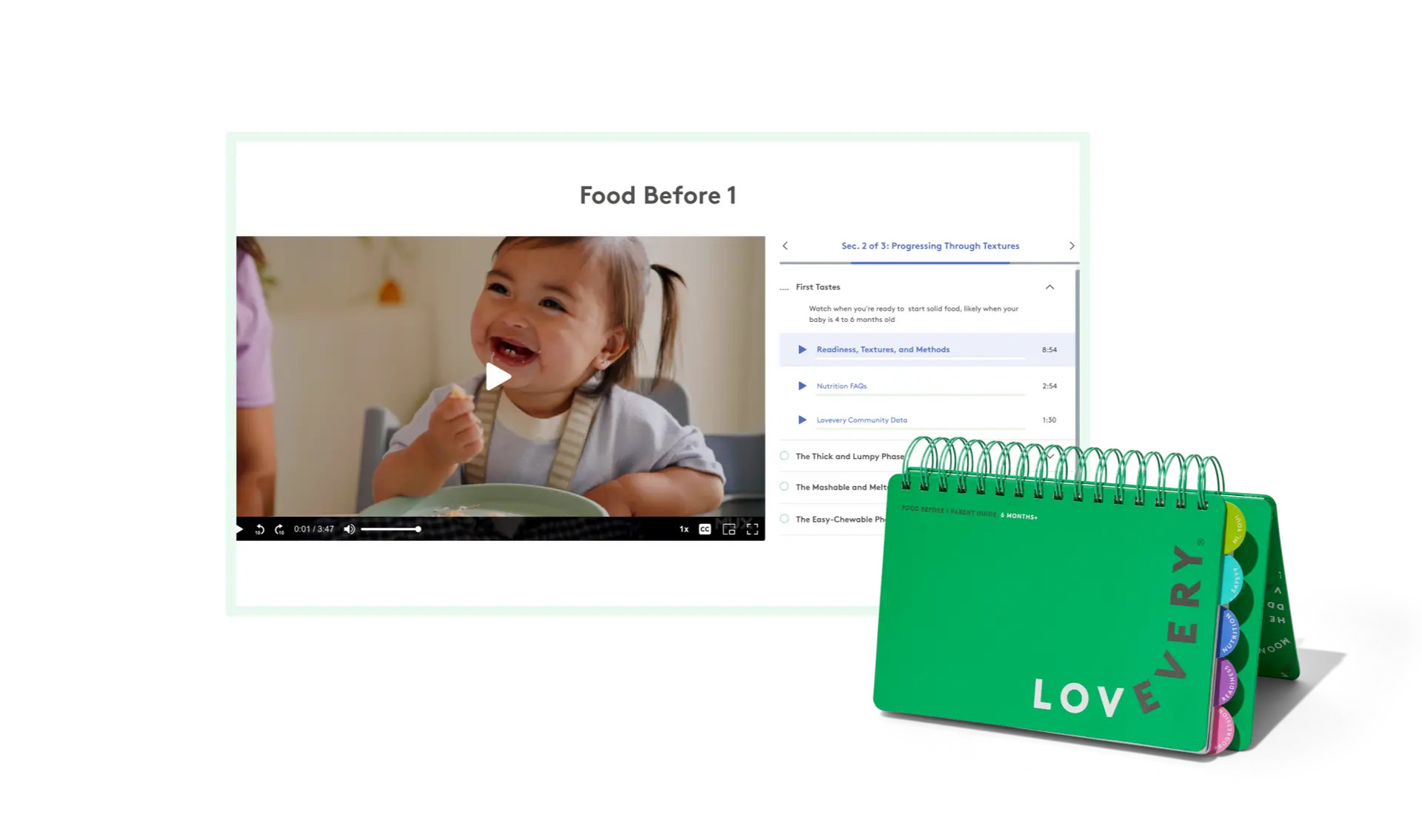 The Food Before 1 Course Pack | LOVEVERY