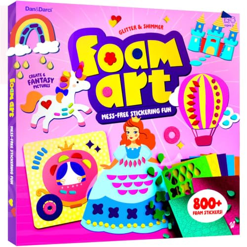 Foam Sticker Art Craft for Kids - Toddler Arts & Craft - Mess Free Activity | Amazon (US)