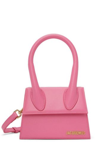 Pink 'Le Chiquito Moyen' Bag | SSENSE