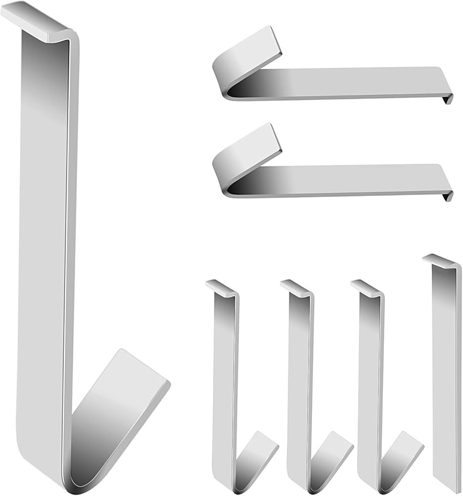 6 Pack Aluminum Alloy Hook Without Require Drilling, Hooks for Fiber Cement Board Siding(Installa... | Amazon (US)