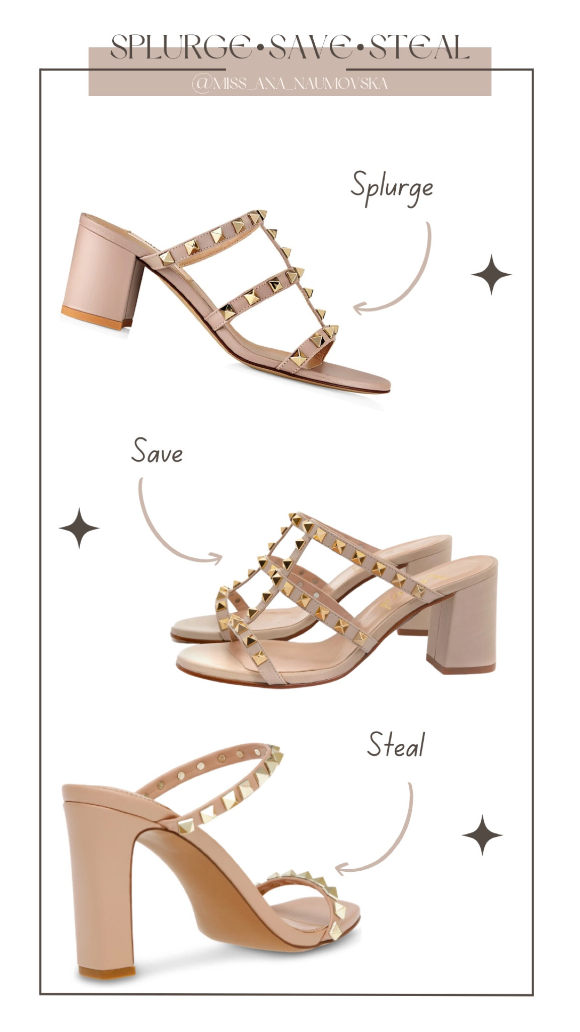 Splurge • Save • Steal: Nude love edition 🤎 snag a pair of these perfect sandals for spring & summer!

#LTKstyletip #LTKshoecrush #LTKsalealert