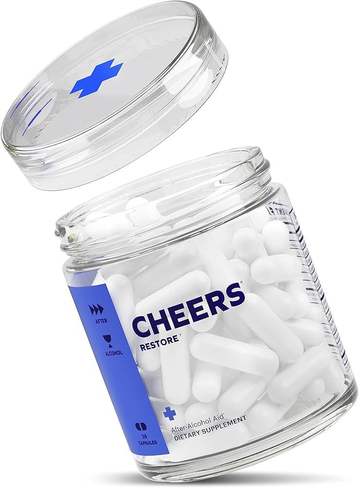 Cheers Restore | Supplement with DHM + L-Cysteine | Feel Better After Drinking & Support Your Liv... | Amazon (US)