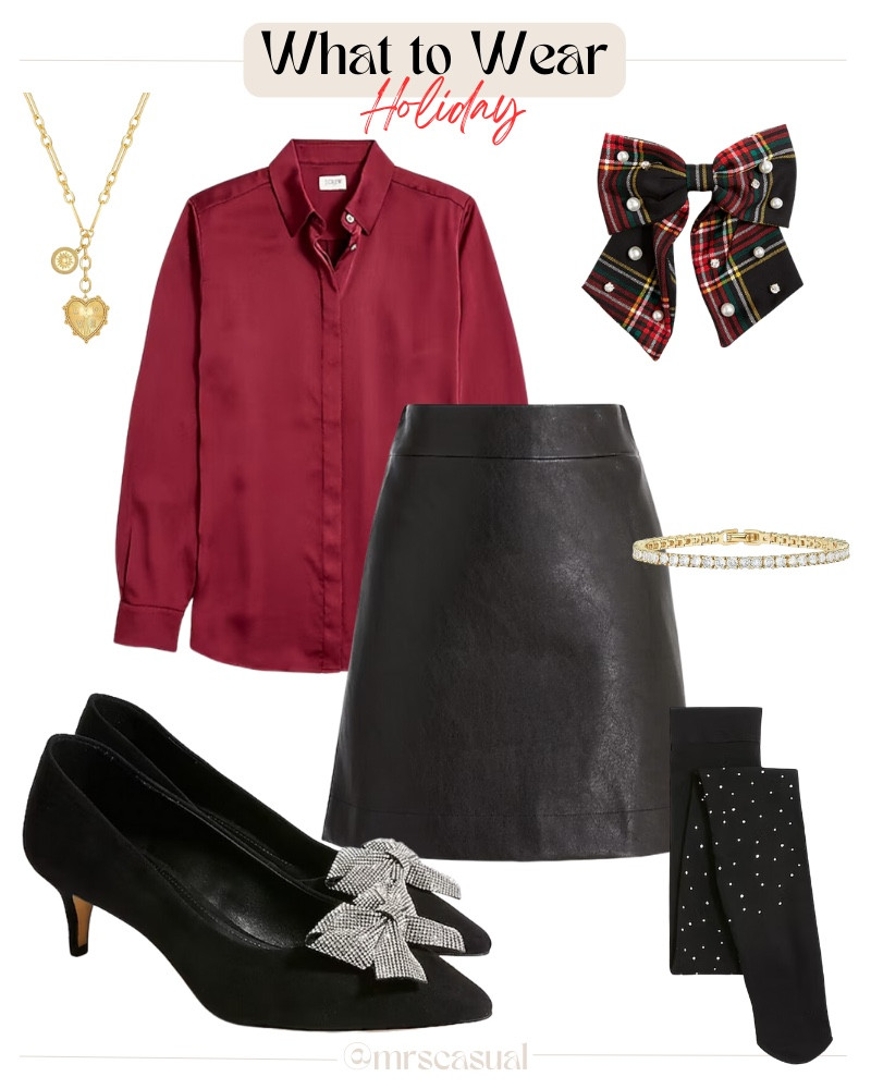 A dressy holiday look without being over the top 🎀

#LTKGiftGuide #LTKHoliday #LTKOver40