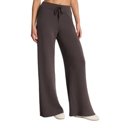 SPANX® AirEssentials Wide Leg Pants in Very Black at Nordstrom, Size Large P | Nordstrom