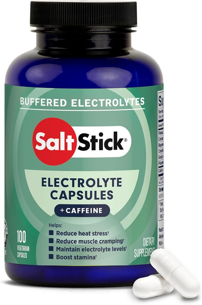 SaltStick Electrolytes with Caffeine - Salt Pills and Electrolytes for Running, Hydration, Leg Cr... | Amazon (US)