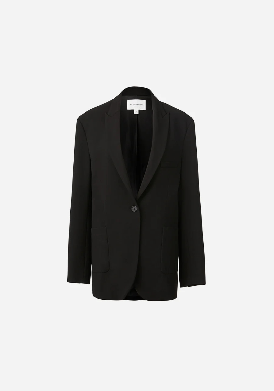 Unisex Capulet Wool Blazer | Viktoria & Woods