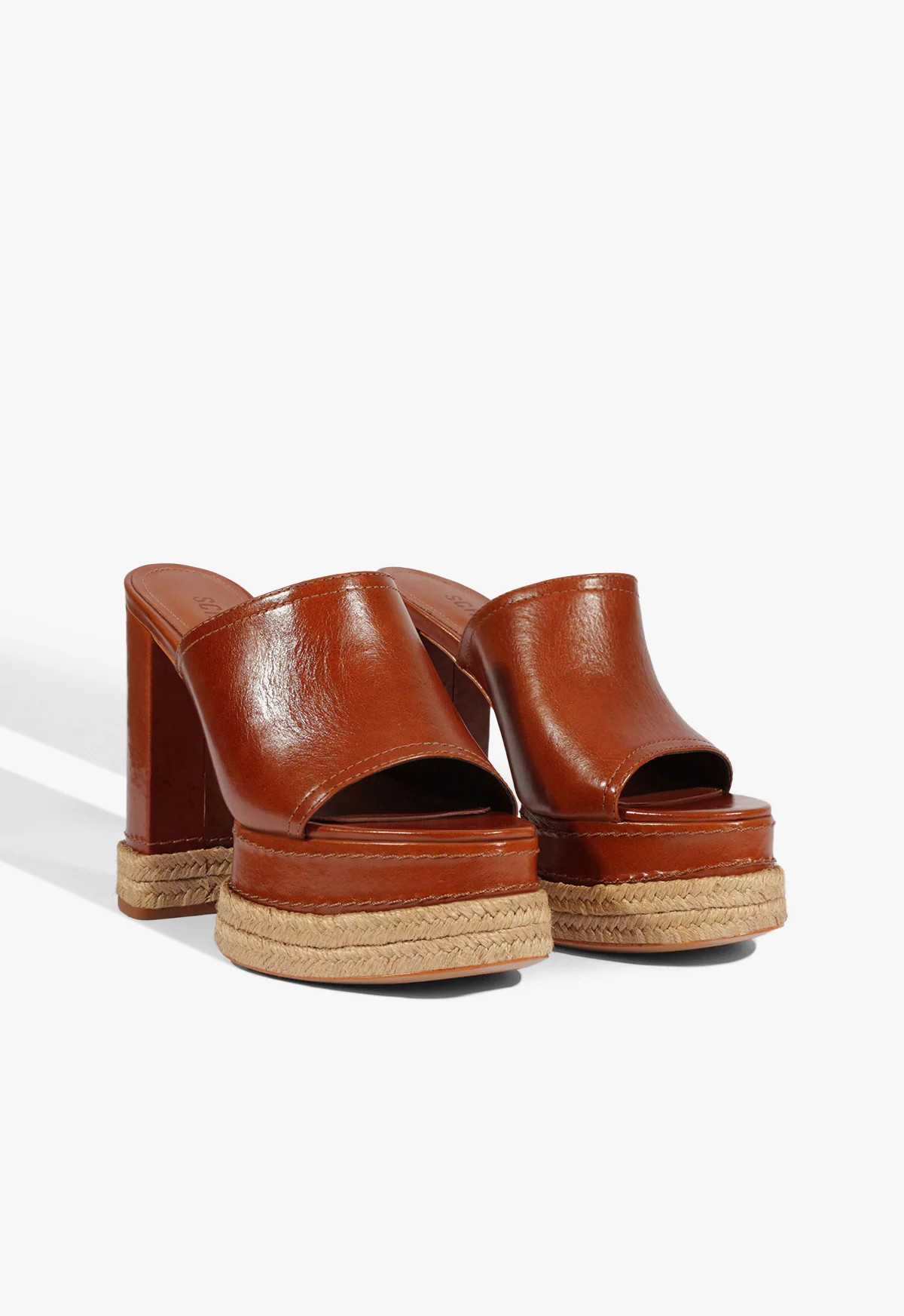 Darah Brown High Platform Sandal | Schutz (US)