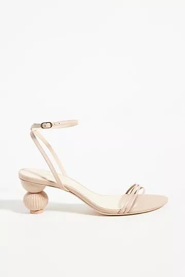 Guilhermina Sculptural Heeled Sandals | Anthropologie (US)