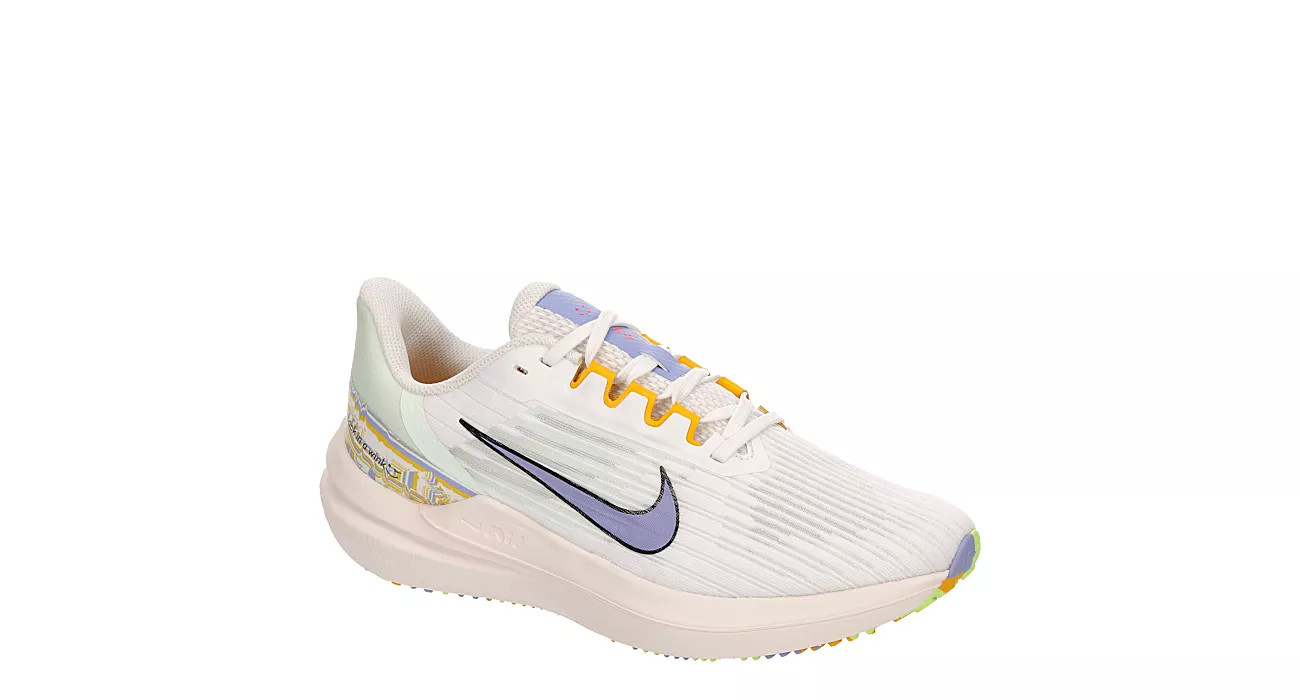 Nike Womens Zoom Winflo 9 Running Shoe - White | Rack Room Shoes
