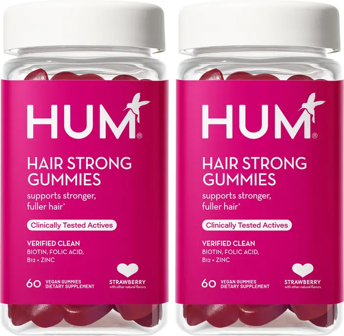 Hair Strong Vegan Gummies for Stronger & Fuller Hair Duo $52 Value | Nordstrom