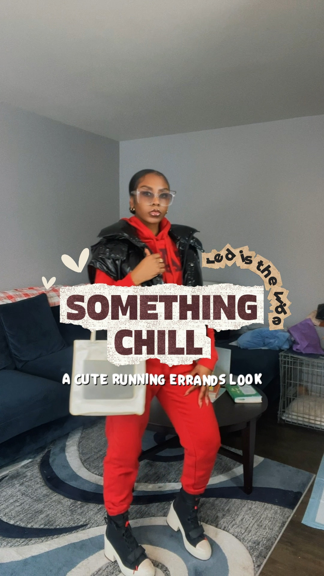 Sporty chic but make it elevated ❤️
Red jogger set layered with a glossy puffer vest = comfy + cute.
Linked all the details so you can recreate this look. #gap #converse #urbanoutfitters #shein #boohoo

#LTKmorningroutine #LTKootd #LTKgrwm