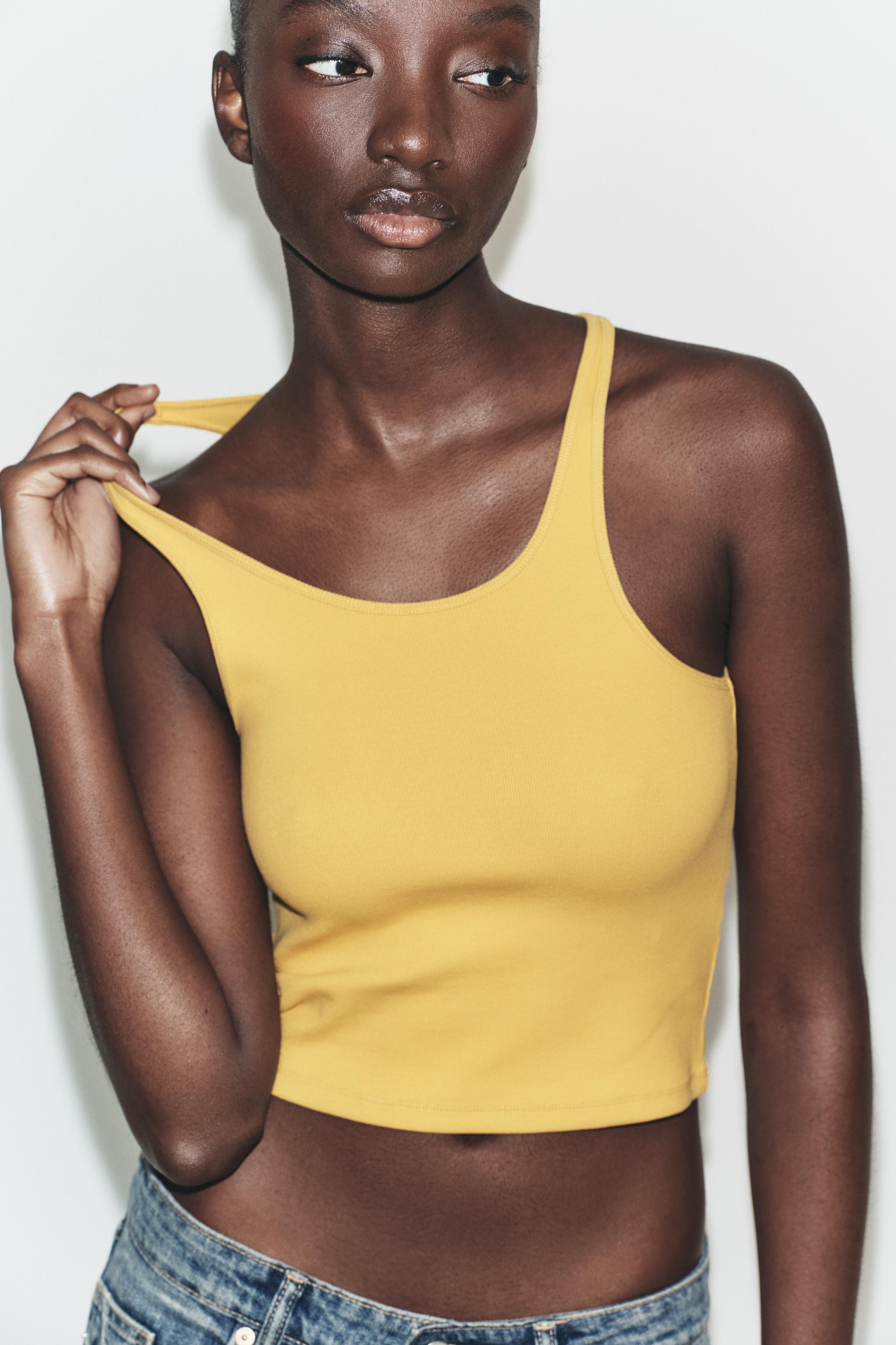 RIBBED CROP TOP | Zara UK