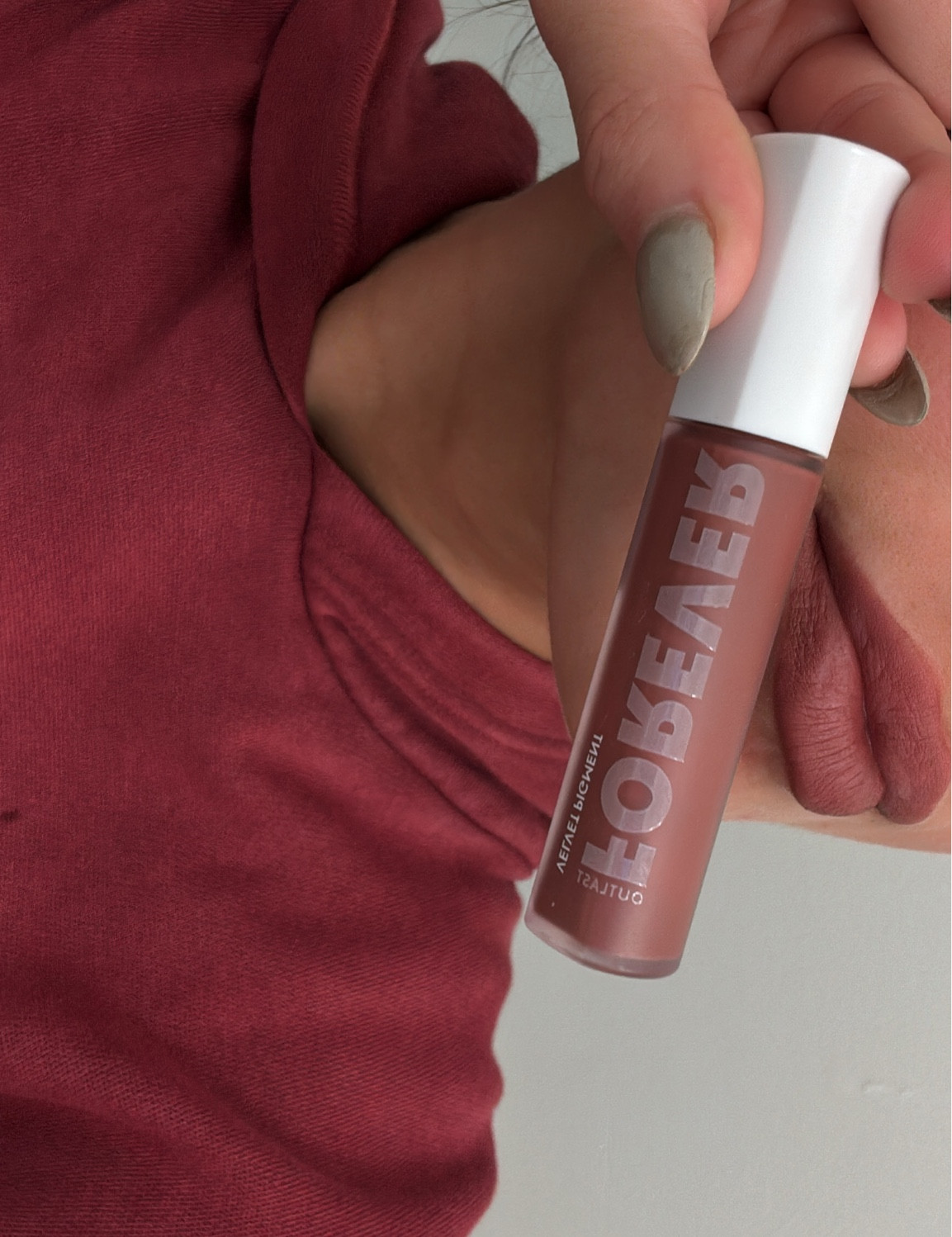 covergirl outlast forever velvet lip pigment everything proof this color is PERFECT shade 500 brazen raisin