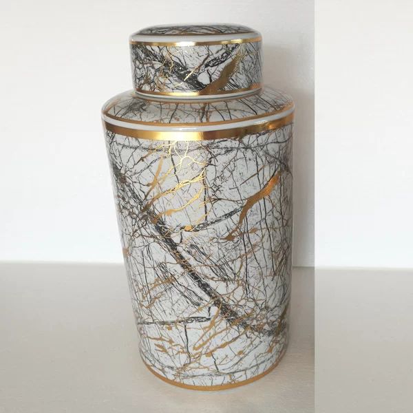 Mcinerney White Indoor / Outdoor Ceramic Ginger Jar | Wayfair North America