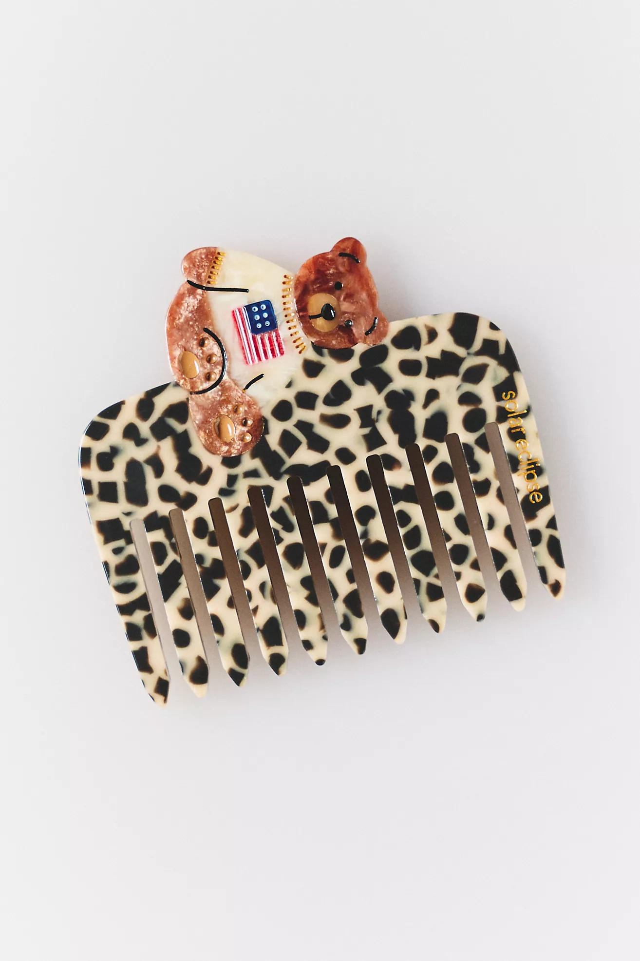 Solar Eclipse Handpainted Pocket Comb | Anthropologie (US)