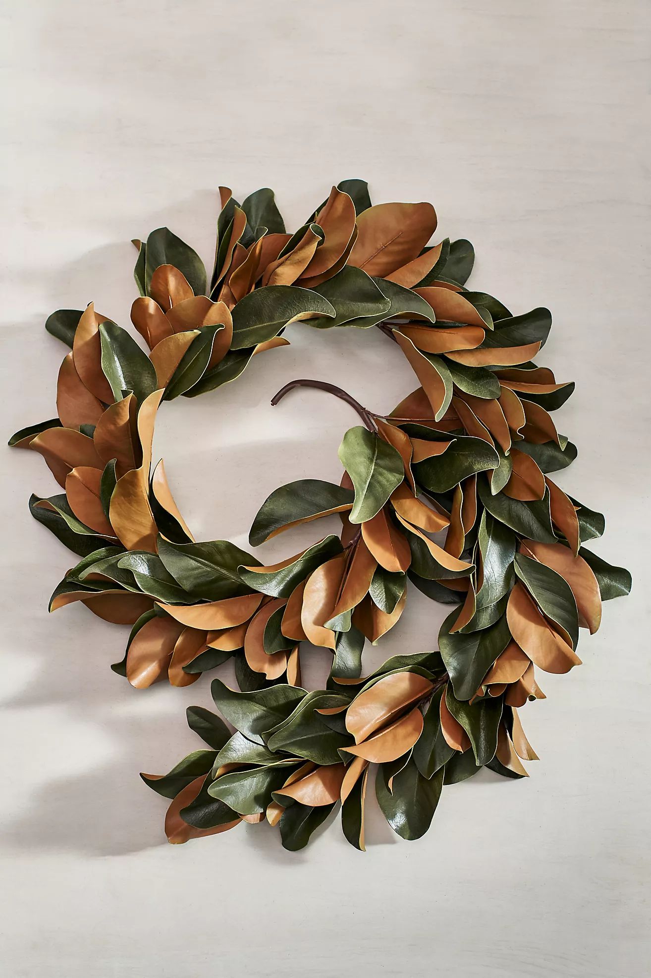 Faux Magnolia Leaf Garland | Anthropologie (US)