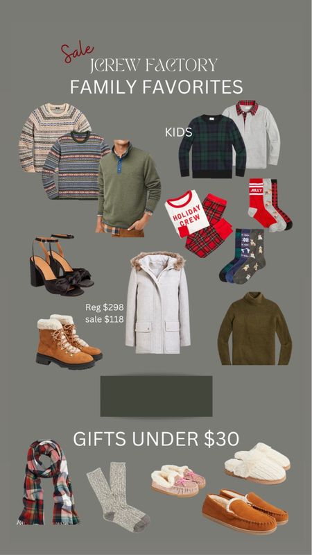 Jcrew factory favorites #gifts 

#LTKGiftGuide #LTKmens #LTKHoliday