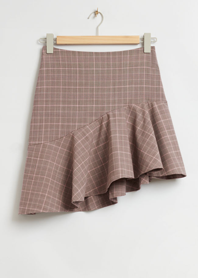Frilled Peplum Mini Skirt | & Other Stories US