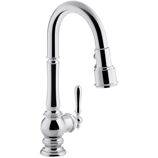 99261-SN Artifacts® Pull Down Bar Faucet with Accessories | Wayfair North America