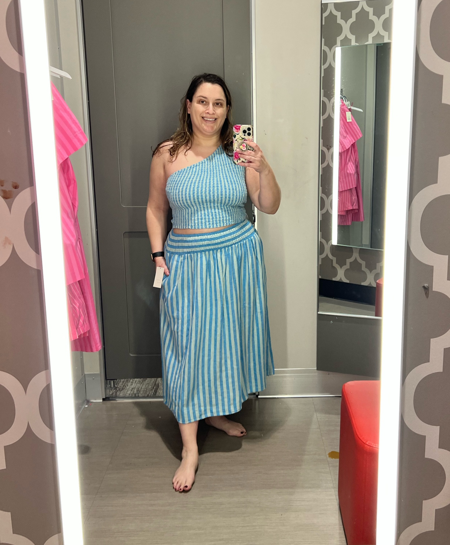 Matching set for spring and summer, tried on L but bought M

#LTKSeasonal #LTKfindsunder50