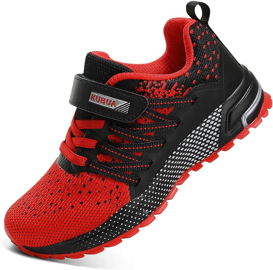 KUBUA Kids Sneakers for Boys Girls Running Tennis Shoes Lightweight Breathable Sport Athletic | Amazon (US)