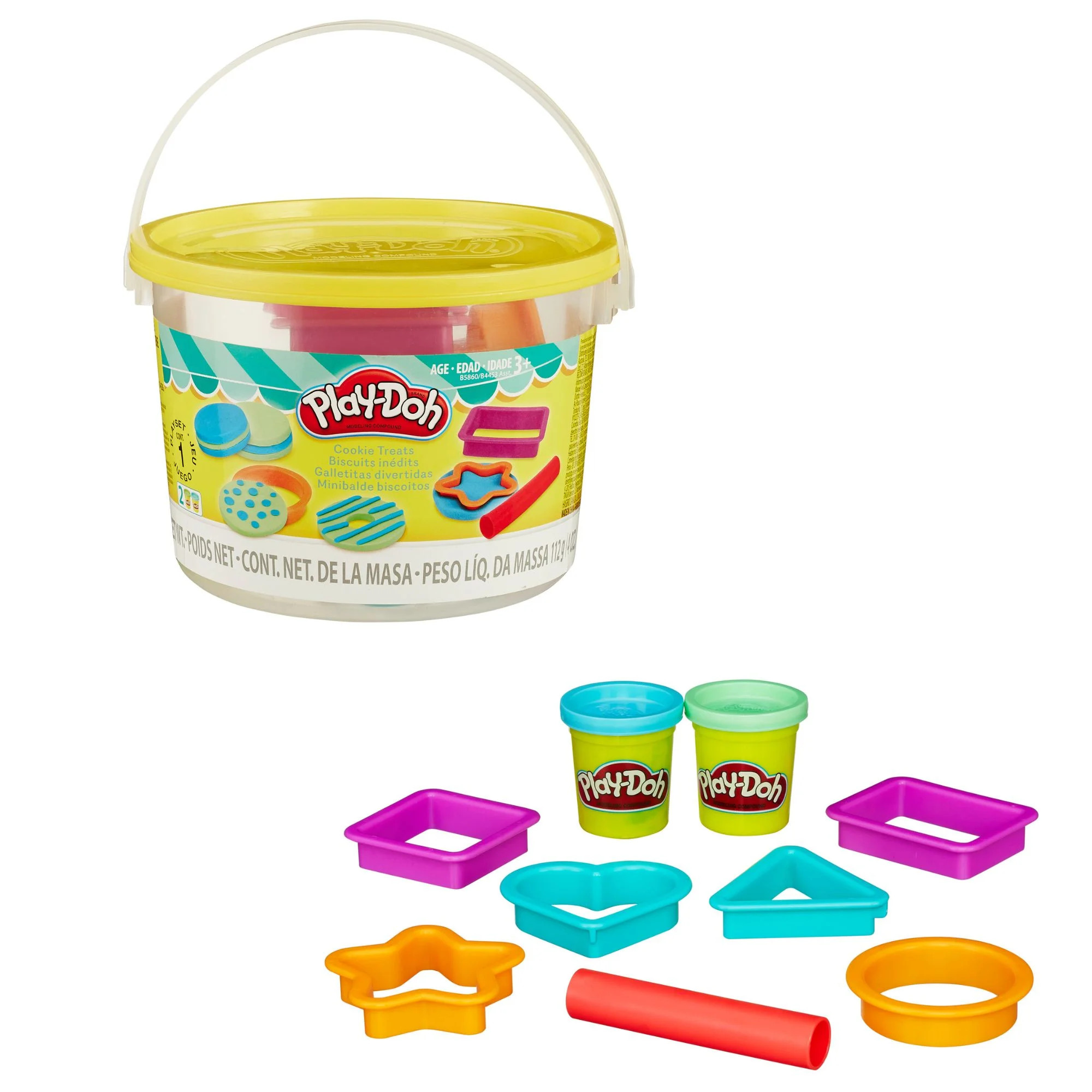 Play-Doh Modeling Compound Cookie Treats Play-Doh Set, 2 Color (2 Piece), Easter Crafts for Kids,... | Walmart (US)