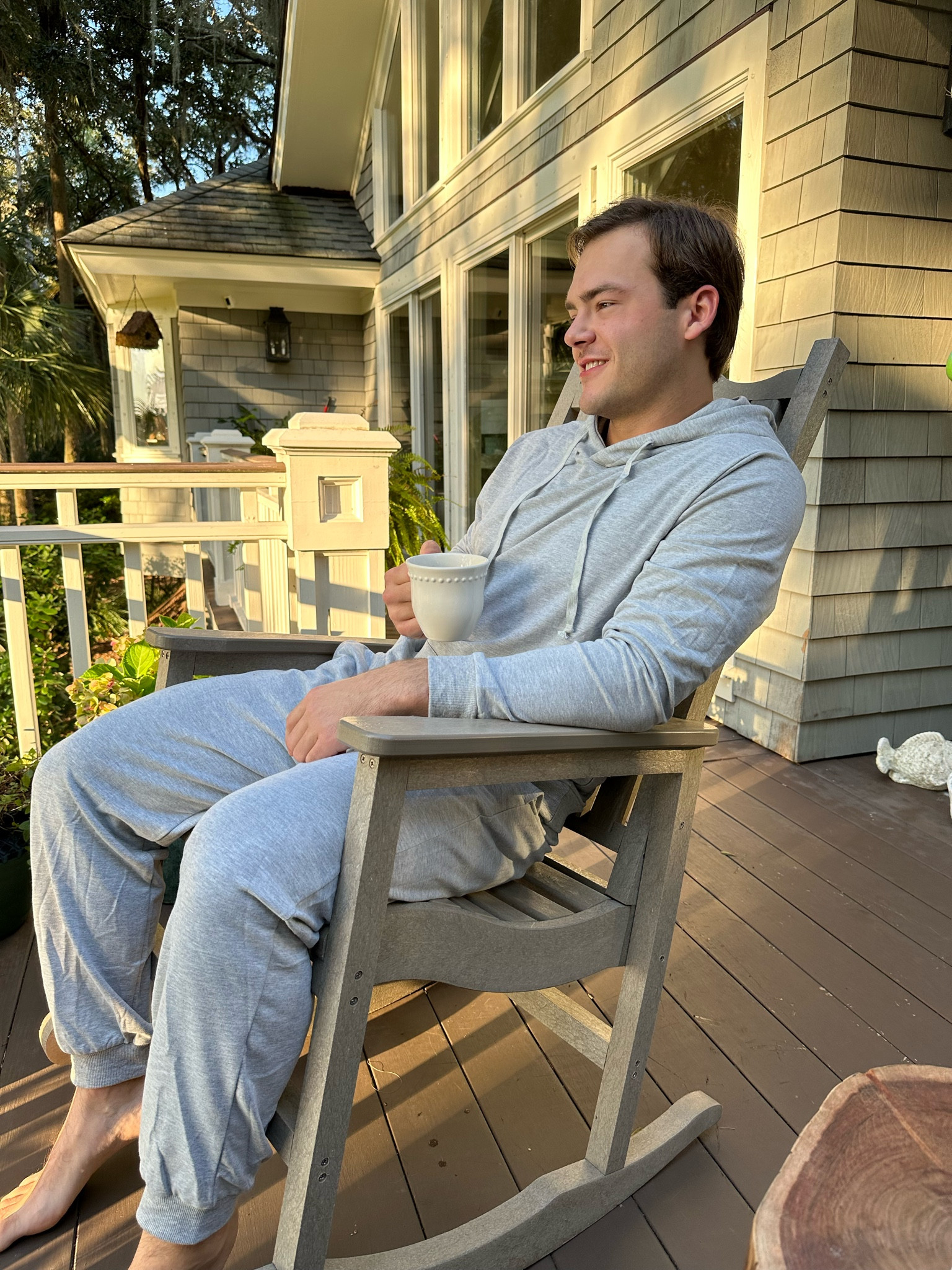 Cozy look for a little morning coffee drinking ☕️

#Charleston #SouthCarolina
LTKunder100 

#LTKSeasonal #LTKfit #LTKhome #LTKfamily #LTKunder50 #LTKtravel #LTKmens #LTKtravel #LTKstyletip