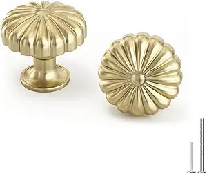 goldenwarm 10 Pack Gold Cabinet Knobs Dresser Knob for Drawer Hardware Handles and Luxury Pulls f... | Amazon (US)
